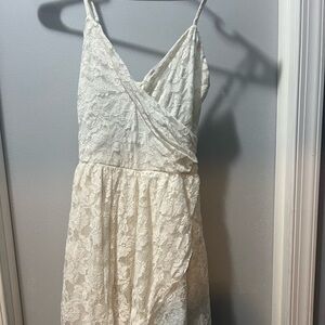 Abercrombie and Fitch size XS white dress